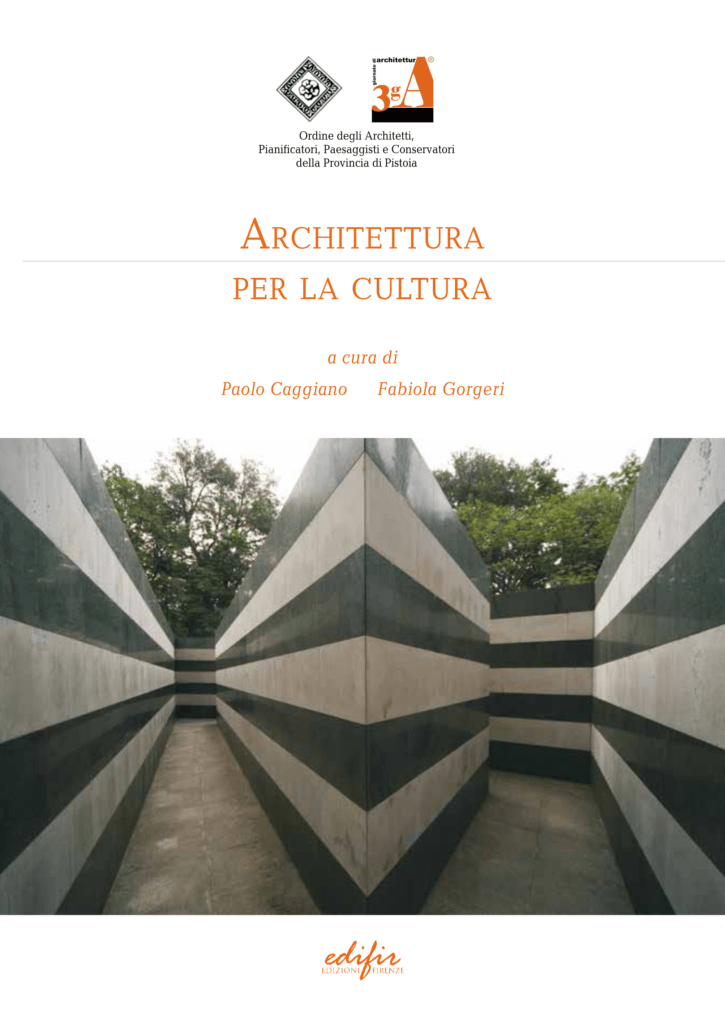 copertina degli atti della 3gA 2017 Architettura per la cultura